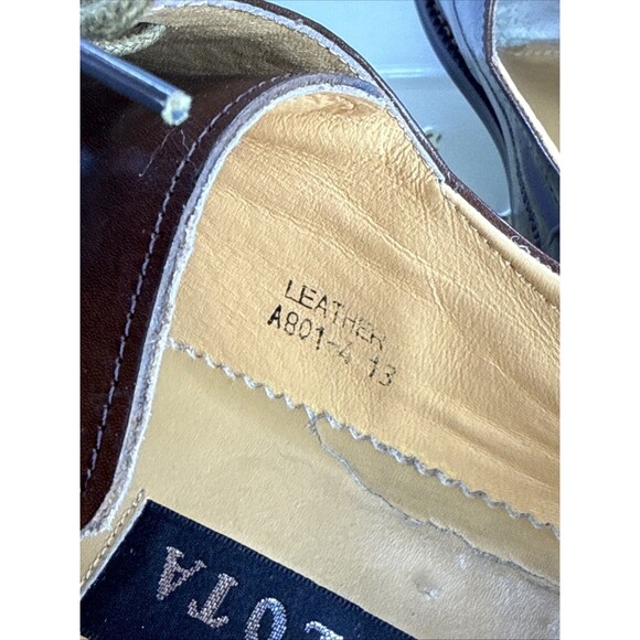 (R2) Zota Vintage Mens’s Brown Lace Up Classic Leather, square toe, Shoes Sz-13 - Picture 15 of 15